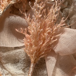 Szárazvirág fejdísz szett - esküvő - hajdísz - fejkoszorú - Meska.hu