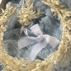 Szárazvirág fejdísz szett - esküvő - hajdísz - fejkoszorú - Meska.hu