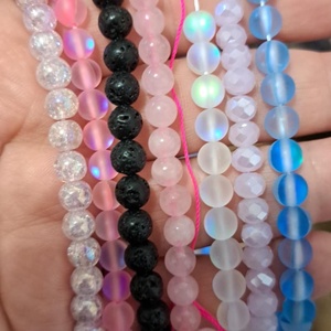 Ásvány csomag , DIY (Csináld magad), Egységcsomag, Ékszerkészítés, Gyöngyfűzés, gyöngyhímzés, MESKA