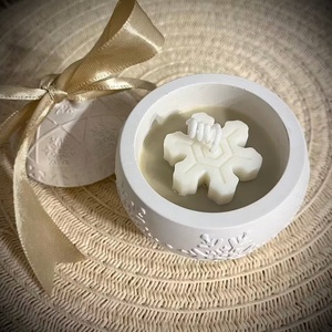 Karácsonyi gyertyadísz gömb - karácsony - karácsonyi lakásdekoráció - karácsonyi illatgyertya, mécses - Meska.hu