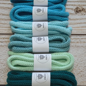 I-CORD fonal - türkizes színek (7-12), Kellékek & szerszámok, Rövidáru, Fonal, cérna, Kevert fonal, Horgolás, MESKA