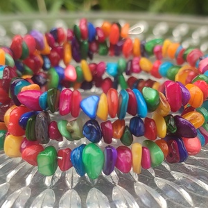 Colorful karkötő - ékszer - karkötő - memóriadrótos karkötő - Meska.hu