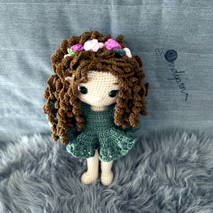 Tünde, a tavaszány - horgolt baba, Játék & Sport, Baba & babaház, Baba, Horgolás, MESKA