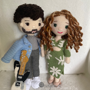 Jegyespár, Játék & Sport, Plüssállat & Játékfigura, Más figura, Horgolás, MESKA