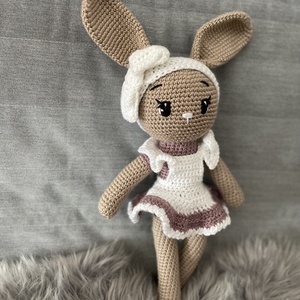 Balerina nyuszi - játék & sport - plüssállat & játékfigura - nyuszi - Meska.hu