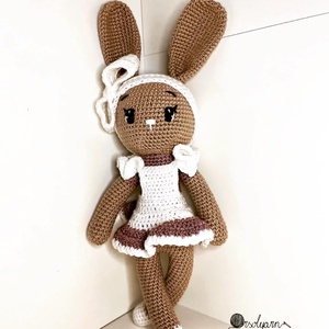 Balerina nyuszi - játék & sport - plüssállat & játékfigura - nyuszi - Meska.hu