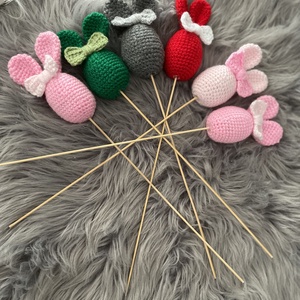 Húsvéti tojás, Otthon & Életmód, Dekoráció, Asztal és polc dekoráció, Asztaldísz, Horgolás, MESKA