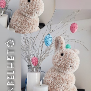 Horgolt nyuszi, Játék & Sport, Plüssállat & Játékfigura, Nyuszi, Horgolás, MESKA