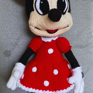 Minnie eg�r - játék & sport - plüssállat & játékfigura - plüss mesefigurák - Meska.hu