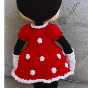 Minnie eg�r - játék & sport - plüssállat & játékfigura - plüss mesefigurák - Meska.hu