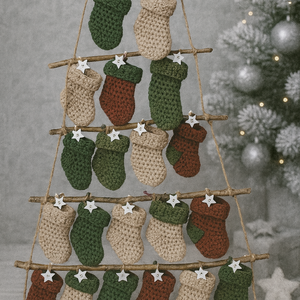 Horgolt  adventi naptár - Meska.hu