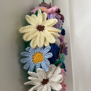  Ajtódísz , kopogtató - tavaszi virágkoszorú - otthon & életmód - dekoráció - ajtó- és ablak dekoráció - ajtódísz & kopogtató - Meska.hu