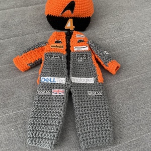 Lando Norris F1 pilóta - játék & sport - plüssállat & játékfigura - ember - Meska.hu