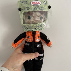 Lando Norris F1 pilóta - játék & sport - plüssállat & játékfigura - ember - Meska.hu