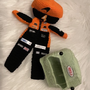Lando Norris F1 pilóta - játék & sport - plüssállat & játékfigura - ember - Meska.hu