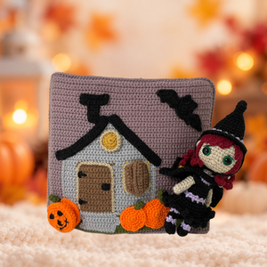 Halloween interaktív horgolt könyv � horgolásminta PDF - Meska.hu