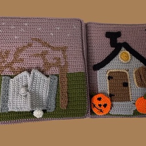 Halloween interaktív horgolt könyv � horgolásminta PDF - diy (csináld magad) - szabásminta, útmutató - horgolási minta - Meska.hu