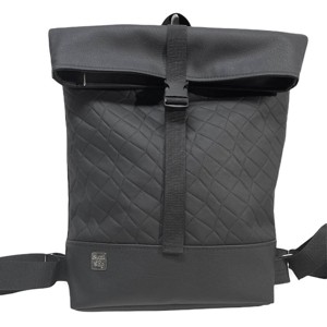 SuziartBag Fekete steppelt férfi hátizsák - Meska.hu
