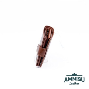 Barna Mandalóris patentos férfi bőr pénztárca BVS1021/T-man - táska & tok - pénztárca & más tok - pénztárca - férfi pénztárca - Meska.hu