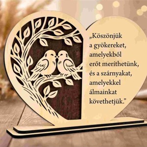 Gravírozott Szülőköszöntő Fa Tábla � Személyre Szabott Esküvői Ajándék - Meska.hu