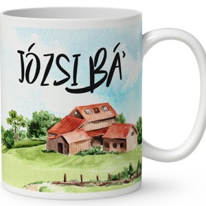 Névvel kérhető - Gazda manó nyuszikkal mintás bögre - otthon & életmód - konyhafelszerelés, tálalás - tálalás - bögre & csésze - Meska.hu