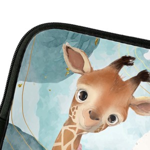 Személyre szabható - Cuki Kávézós zsiráf mintás rajztartó -  - Meska.hu