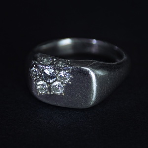 Flower Signet ring, Ékszer, Gyűrű, Többköves gyűrű, Ékszerkészítés, MESKA