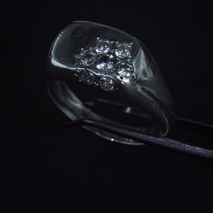 Flower Signet ring - ékszer - gyűrű - többköves gyűrű - Meska.hu