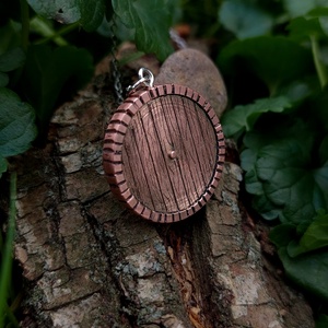 Hobbit, Gyűrűk Ura ihlette kézzel készült vörösréz nyaklánc, Ékszer, Nyaklánc, Medálos nyaklánc, Fémmegmunkálás, MESKA