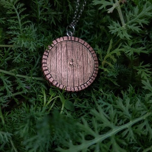 Hobbit, Gyűrűk Ura ihlette kézzel készült vörösréz nyaklánc - ékszer - nyaklánc - medálos nyaklánc - Meska.hu