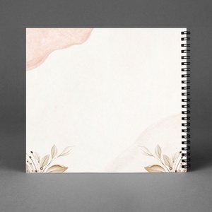 Monogramos névre szóló vendégkönyv / emlékkönyv - egyedi album - esküvői emlék - füzet / napló - 21x19cm  - esküvő - emlék & ajándék - vendégkönyv - Meska.hu