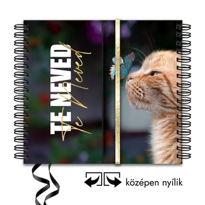 Cuki Cicás - Pillangós 2025 Határidőnapló / Produktivitásnapló Névre Szóló Aranyozott Borítóval + DÍSZDOBOZ +AJÁNDÉK, Otthon & Életmód, Papír, írószer, Naptár & Tervező, Fotó, grafika, rajz, illusztráció, Könyvkötés, MESKA