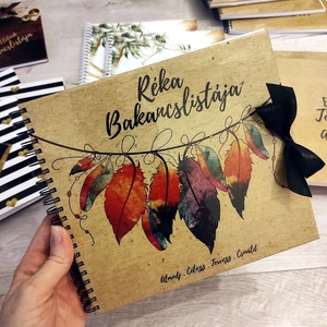 Bakancslista - Emlékkönyv - ajándék születésnapra / ballagásra / diplomaosztóra / napló - 21x19cm ballagás  - otthon & életmód - papír, írószer - jegyzetfüzet & napló - Meska.hu
