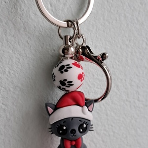 Különleges karácsonyi kulcstartó - táska & tok - kulcstartó & táskadísz - kulcstartó - Meska.hu