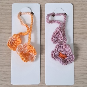 Hajnalpír könyvjelző, Könyv & Zene, Könyvjelző, Horgolás, MESKA