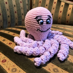 Korip- Amigurumi horgolt, koraszülötteknek is való polip - játék & sport - baba & babaház - baba - Meska.hu