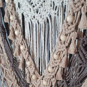 BOHO makramé falidísz - otthon & életmód - lakástextil - falvédő - Meska.hu