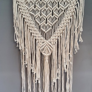 Tamara makramé falidísz 50 x 93 cm - Meska.hu