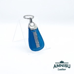 Türkiz lakk csepp alakú kristály köves kulcstartó H7004, Táska & Tok, Kulcstartó & Táskadísz, Kulcstartó, , MESKA