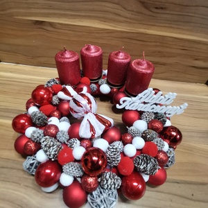 ldott karcsonyt adventi koszorú, Karácsony, Adventi díszek, Adventi koszorú, Mindenmás, MESKA