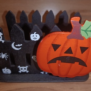 Halloween szalvétatartó- fekete, Otthon & Életmód, Dekoráció, Halloween, Halloweeni dekoráció, Famegmunkálás, Festett tárgyak, MESKA