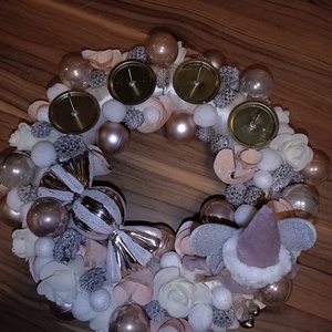 Angyal adventi koszorú  - karácsony - adventi díszek - adventi koszorú - Meska.hu Angyal adventi koszorú  - karácsony - adventi díszek - adventi koszorú - Meska.hu