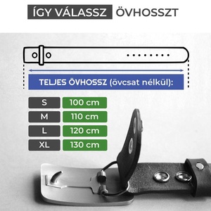 Patentos öv 100% marhabőrből, TÖBB SZÍN, 3 cm, 4 cm - ruha & divat - öv & övcsat - öv - Meska.hu