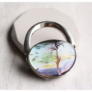 Magányos cédrus táskaakasztó, táskadísz, Táska & Tok, Kulcstartó & Táskadísz, Táskaakasztó, Ékszerkészítés, Mindenmás, MESKA