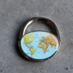 Világtérkép táskaakasztó, táskadísz - táska & tok - kulcstartó & táskadísz - táskaakasztó - Meska.hu