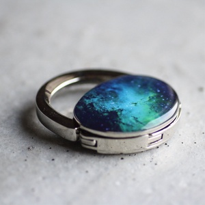 Világűr táskaakasztó, táskadísz - táska & tok - kulcstartó & táskadísz - táskaakasztó - Meska.hu