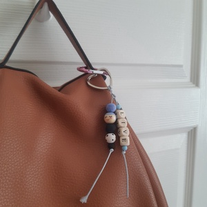 Anyababa#13 - Élj! - táska & tok - kulcstartó & táskadísz - táskadísz - Meska.hu