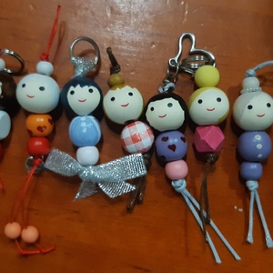 Anyababa# 2db - táska & tok - kulcstartó & táskadísz - kulcstartó - Meska.hu