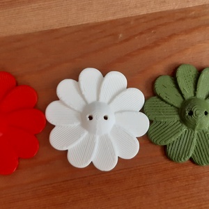 3d nyomtatott design gomb - Meska.hu