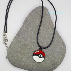 Pokelabda (Pokemon) nyaklánc - ékszer - nyaklánc - medálos nyaklánc - Meska.hu